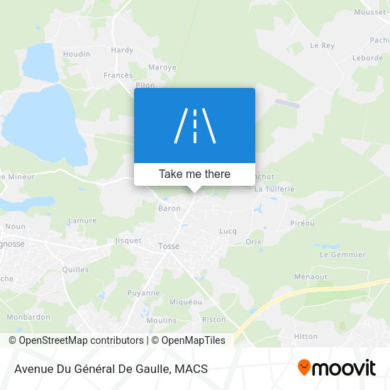 Avenue Du Général De Gaulle map