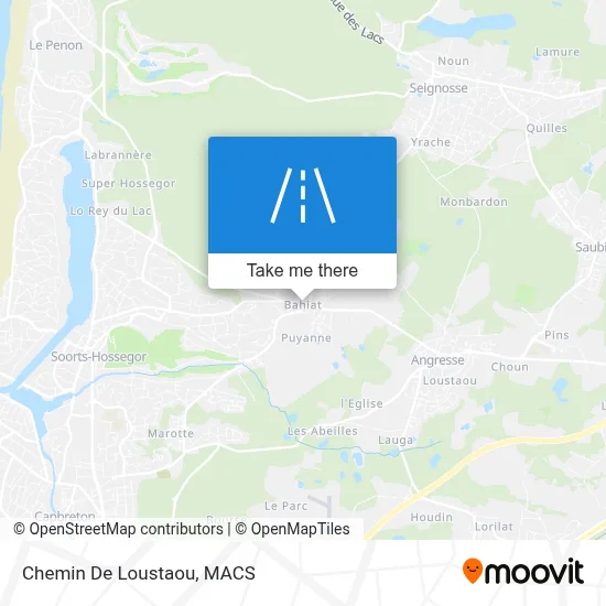 Chemin De Loustaou map