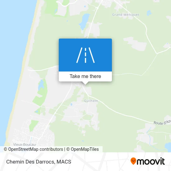 Chemin Des Darrocs map