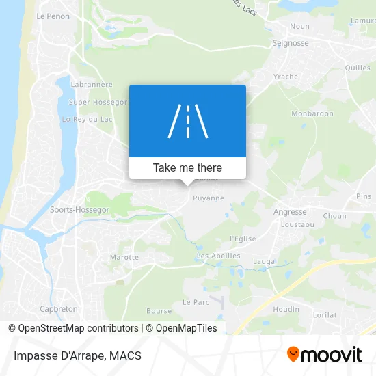 Impasse D'Arrape map