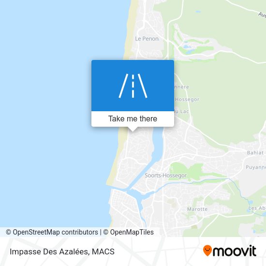 Impasse Des Azalées map