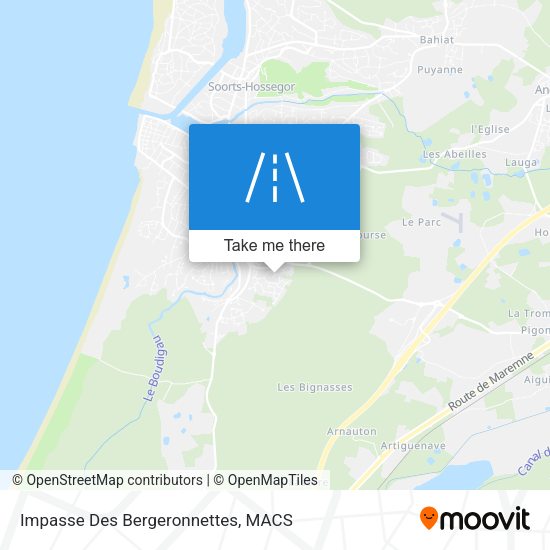 Impasse Des Bergeronnettes map