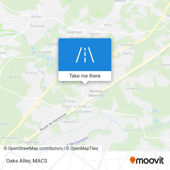 Impasse Des Chênes map