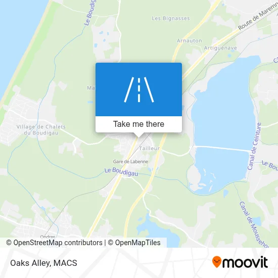 Impasse Des Chênes map