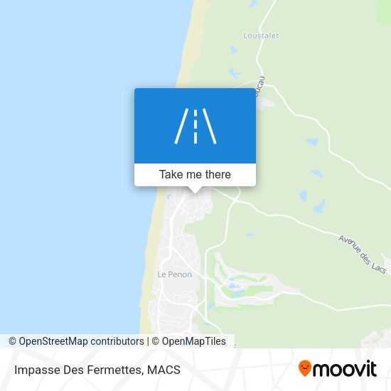 Impasse Des Fermettes map
