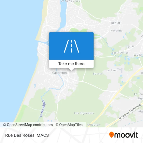 Rue Des Roses map