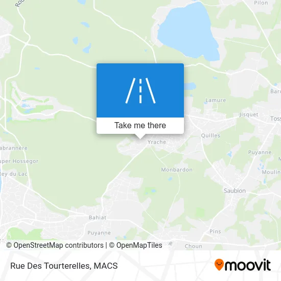 Rue Des Tourterelles map