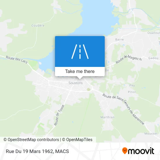 Rue Du 19 Mars 1962 map