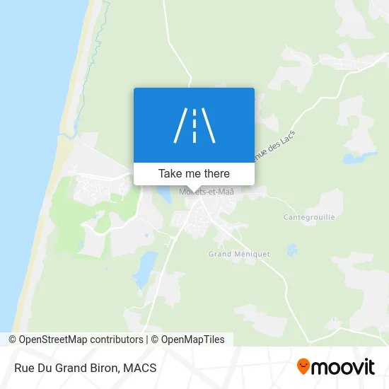 Rue Du Grand Biron map