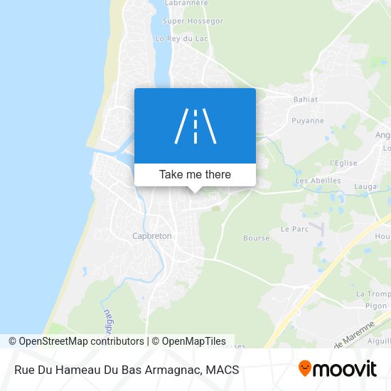 Rue Du Hameau Du Bas Armagnac map
