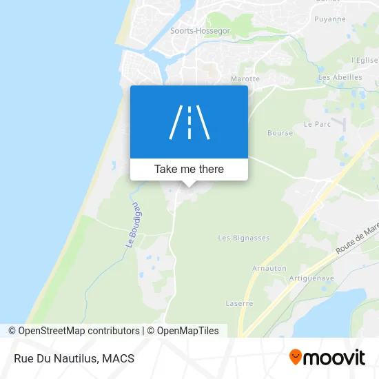 Rue Du Nautilus map