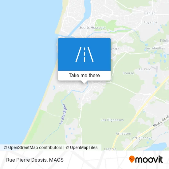 Rue Pierre Dessis map