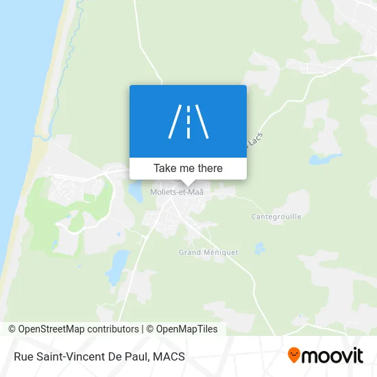 Rue Saint-Vincent De Paul map