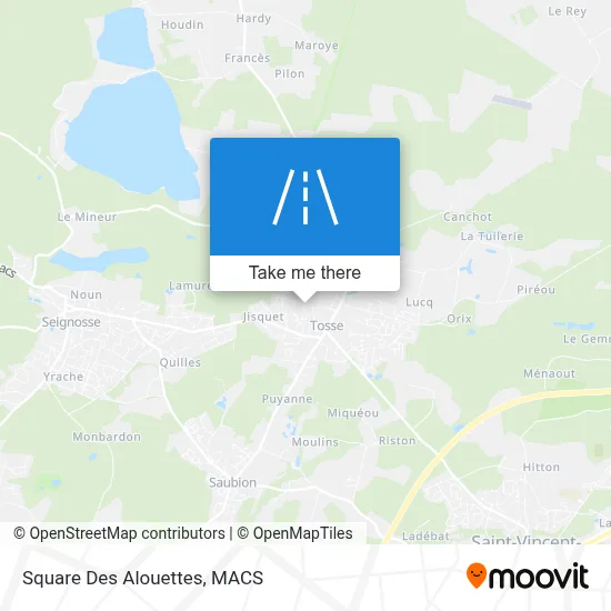 Square Des Alouettes map