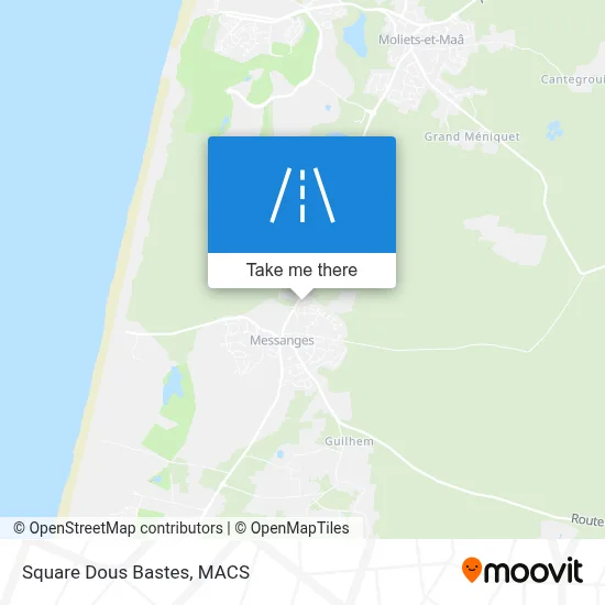 Square Dous Bastes map