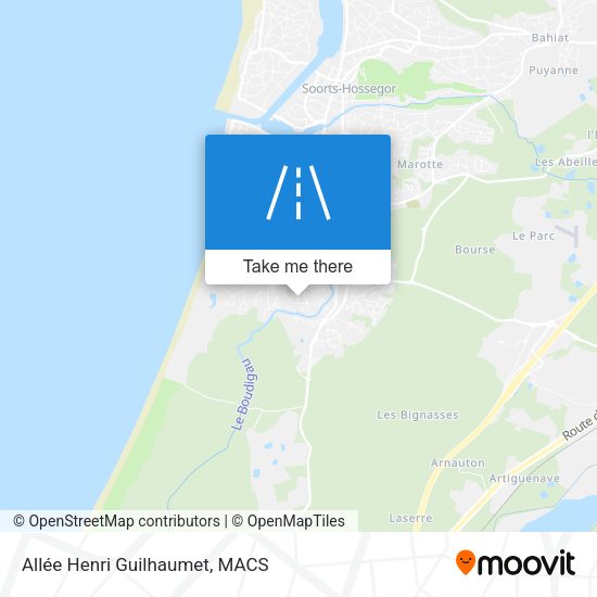 Allée Henri Guilhaumet map