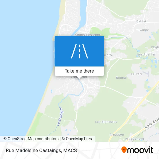 Rue Madeleine Castaings map