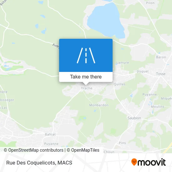 Rue Des Coquelicots map