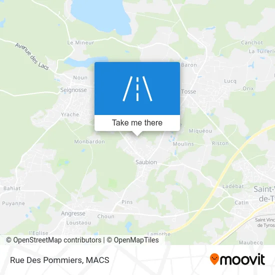 Rue Des Pommiers map