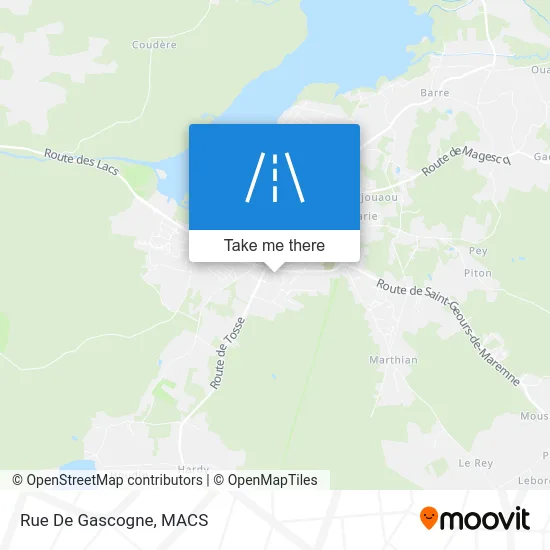 Rue De Gascogne map