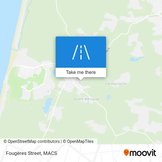 Rue Des Fougères map