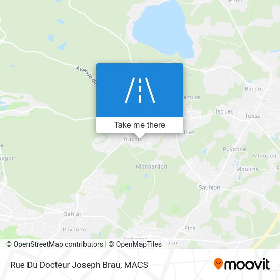 Rue Du Docteur Joseph Brau map