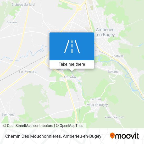 Chemin Des Mouchonnières map
