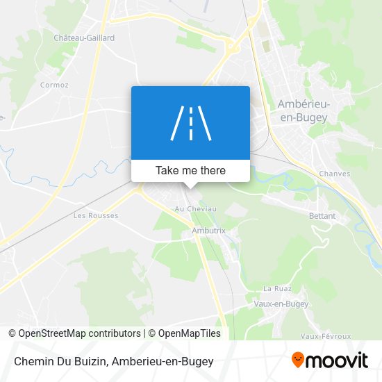 Chemin Du Buizin map