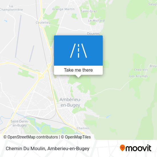 Chemin Du Moulin map