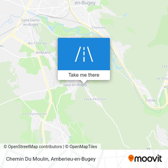 Chemin Du Moulin map