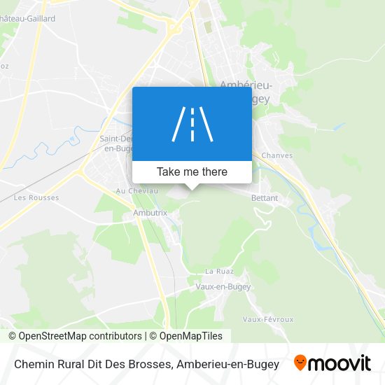 Chemin Rural Dit Des Brosses map