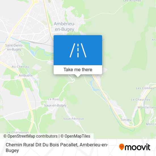 Chemin Rural Dit Du Bois Pacallet map