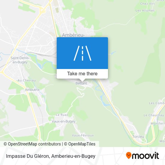 Impasse Du Gléron map
