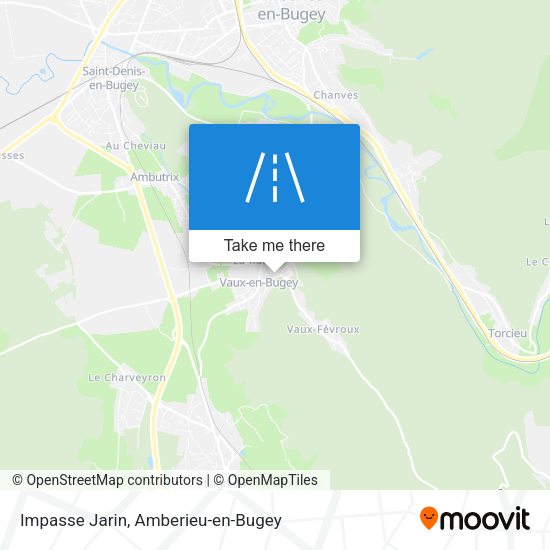 Impasse Jarin map