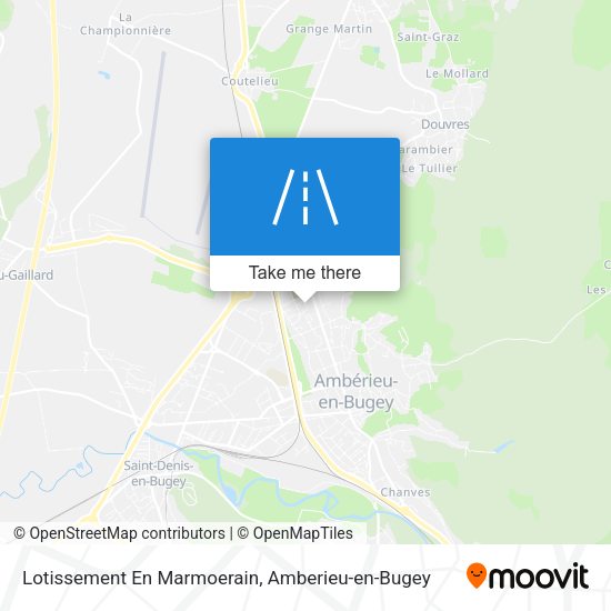 Lotissement En Marmoerain map