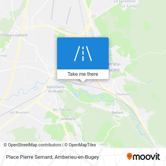 Place Pierre Semard map