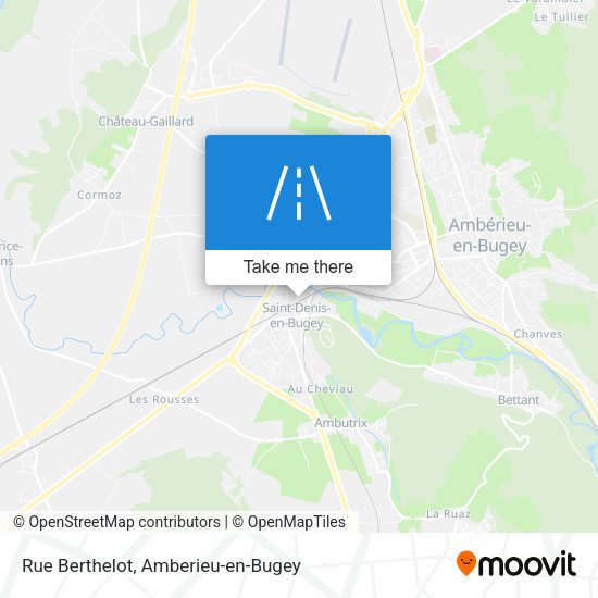 Rue Berthelot map