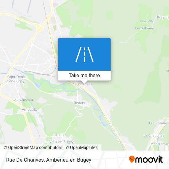 Rue De Chanves map