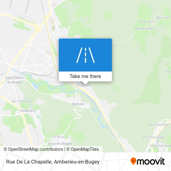Rue De La Chapelle map