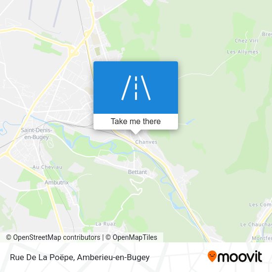Rue De La Poëpe map
