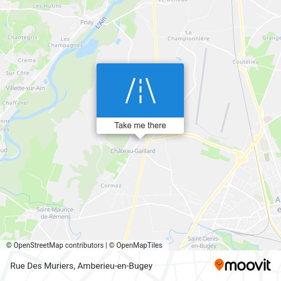 Rue Des Muriers map