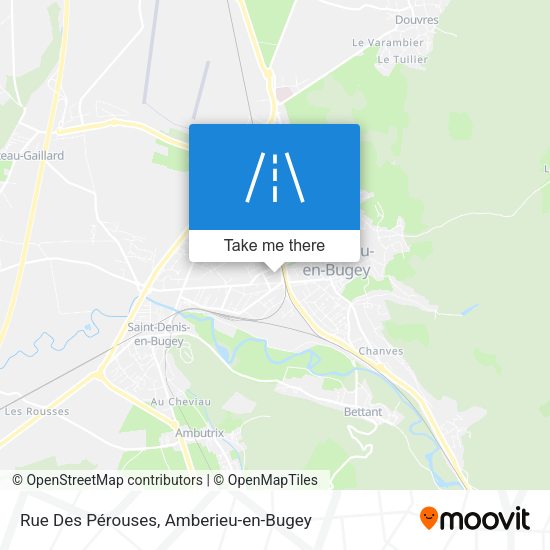 Rue Des Pérouses map