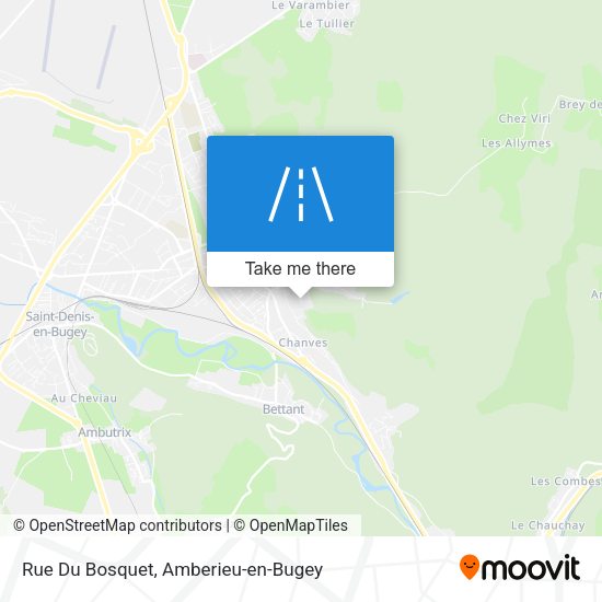 Rue Du Bosquet map