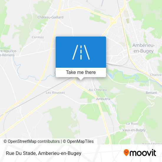 Rue Du Stade map