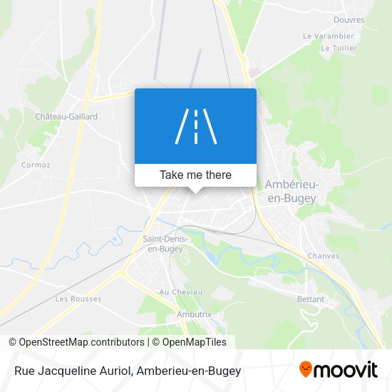 Rue Jacqueline Auriol map