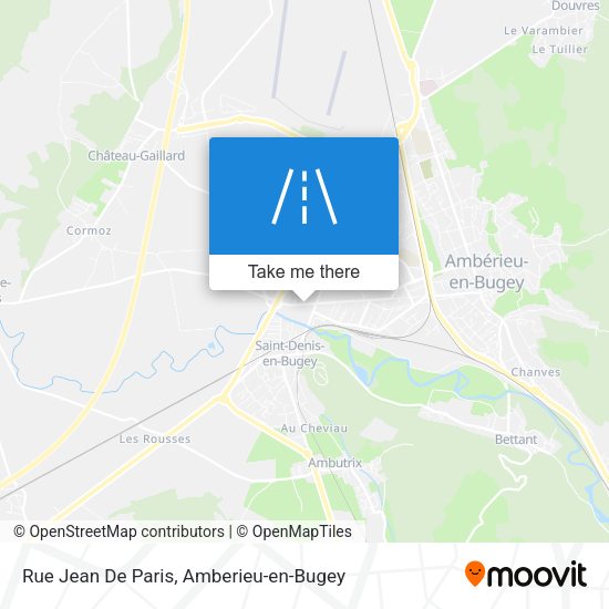 Rue Jean De Paris map