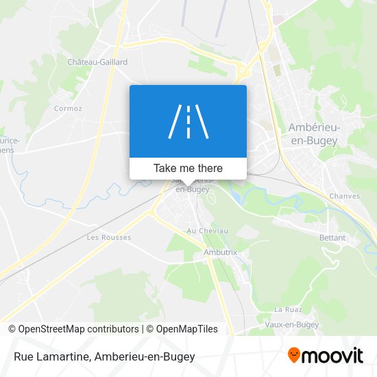 Rue Lamartine map