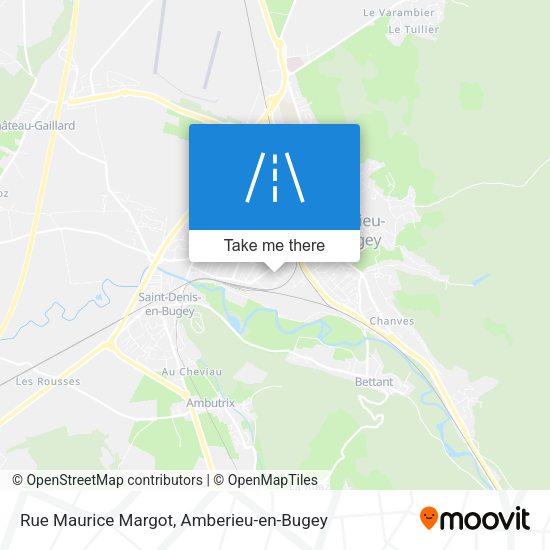 Rue Maurice Margot map