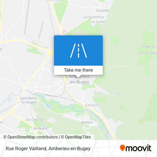 Rue Roger Vailland map