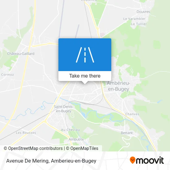 Avenue De Mering map